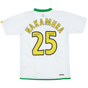 2006-08 Celtic European Shirt Nakamura #25 - 6/10 - (S)