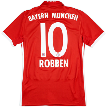 2016-17 Bayern Munich Home Shirt Robben #10 - 8/10 - (XS)