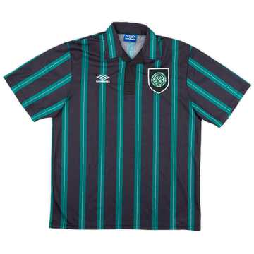 1992-93 Celtic Away Shirt - 9/10 - (XL)