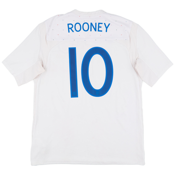 2010-11 England Home Shirt Rooney #10 - 7/10 - (L)