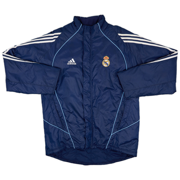 2005-06 Real Madrid adidas Padded Bench Coat - 8/10 - (M/L)