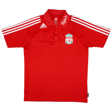2008-09 Liverpool adidas Polo Shirt - 8/10 - (M)