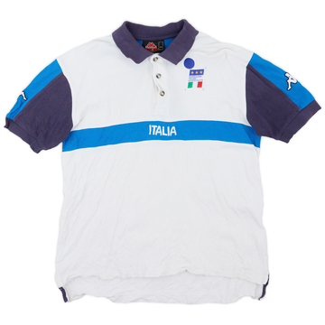 1999-00 Italy Kappa Polo Shirt - 6/10 - (S)