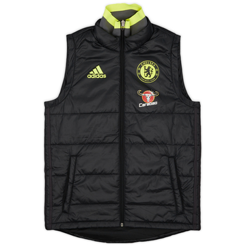 2016-17 Chelsea adidas Padded Gilet - 10/10 - (S)
