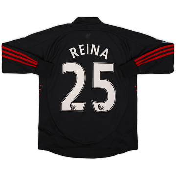 2008-09 Liverpool GK Shirt Reina #25 - 7/10 - (L.Boys)