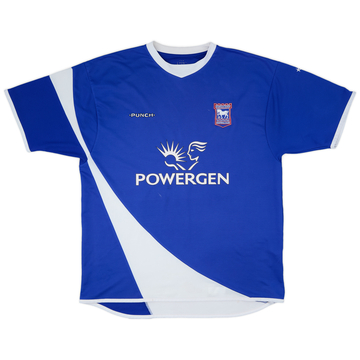 2005-07 Ipswich Home Shirt - 7/10 - (XXL)