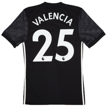 2017-18 Manchester United Away Shirt Valencia #25 (S)