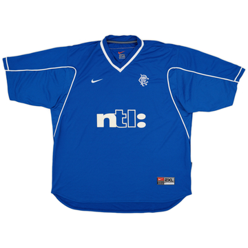 1999-01 Rangers Home Shirt - 7/10 - (XXL)