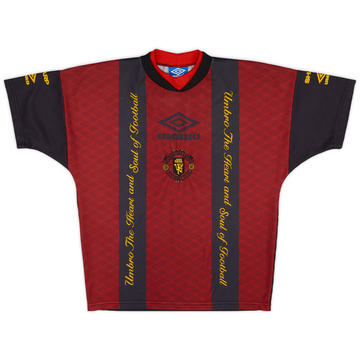 1994-95 Manchester United Umbro Training Shirt - 9/10 - (Y)