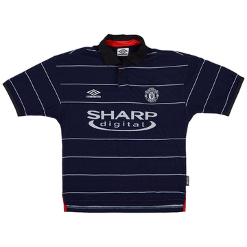 1999-00 Manchester United Away Shirt - 8/10 - (Y)