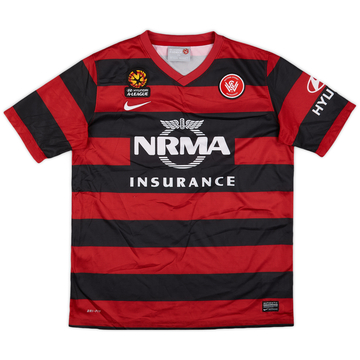 2012-14 Western Sydney Wanderers Home Shirt - 9/10 - (Women's XXL)