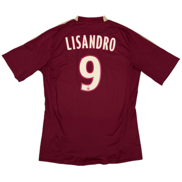 2010-11 Lyon Away Shirt Lisandro #9 - 5/10 - (L)