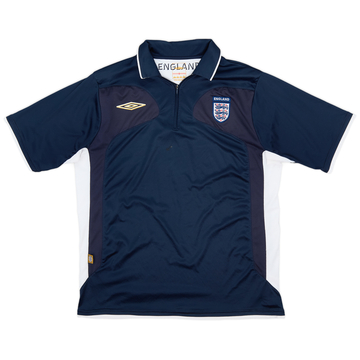 2007-08 England Umbro 1/3 Zip Training Top - 6/10 - (L)