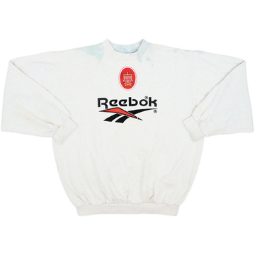 1996-98 Liverpool Reebok Sweat Top - 4/10 - (S)