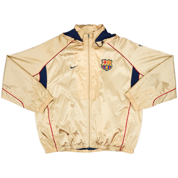2001-02 Barcelona Nike Hooded Rain Jacket - 10/10 - (XL)