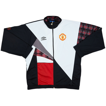 1996-97 Manchester United Umbro Track Jacket - 8/10 - (S)