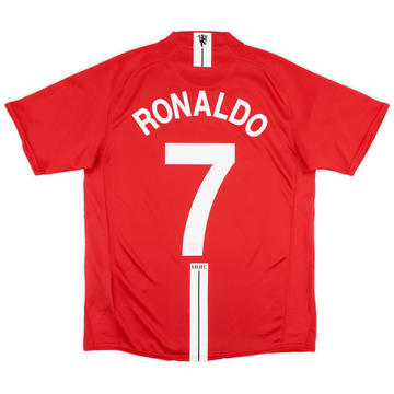 2008-09 Manchester United Home Shirt Ronaldo #7