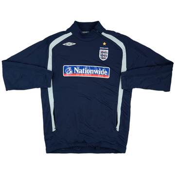 2007-08 England Umbro 1/4 Zip Training Top - 5/10 - (L)