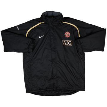 2006-07 Manchester United Nike Hooded Rain Jacket - 6/10 - (XL)