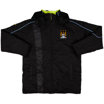 2007-09 Manchester City Le Coq Sportif Hooded Rain Jacket - 8/10 - (M)