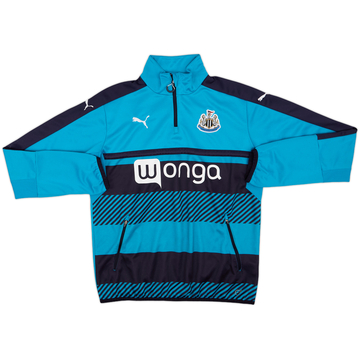 2016-17 Newcastle Puma 1/4 Zip Drill Top - 8/10 - (L)