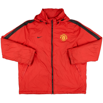 2014-15 Manchester United Nike Padded Bench Coat - 9/10 - (XXL)