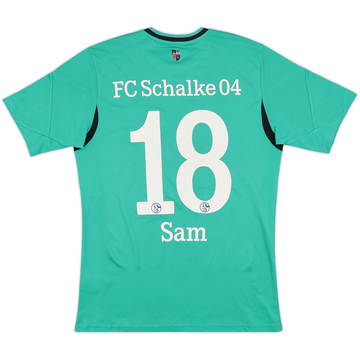 2013-15 Schalke Third Shirt Sam #18 - 5/10 - (XL.Boys)