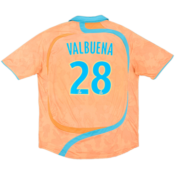 2007-08 Olympique Marseille Third Shirt Valbuena #28 - 7/10 - (XL)