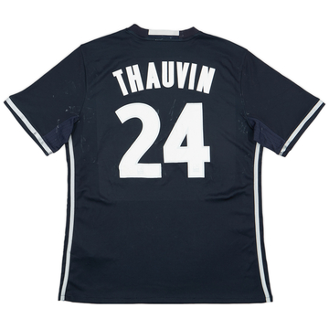 2016-17 Olympique Marseille Away Shirt Thauvin #24 - 5/10 - (M)