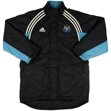 2000-01 Newcastle adidas Padded Bench Coat - 9/10 - (L/XL)