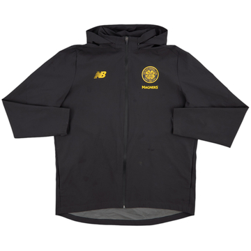 2019-20 Celtic New Balance Hooded Track Jacket - 8/10 - (XL)