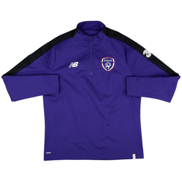 2019-20 Ireland New Balance 1/4 Zip Training Top - 8/10 - (L)