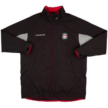 2002-03 Liverpool Reebok Hooded Rain Jacket - 6/10 - (XL)