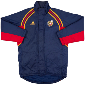 1998-99 Spain adidas Padded Bench Coat - 8/10 - (S)
