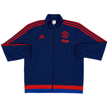 2015-16 Manchester United adidas Track Jacket - 10/10 - (L)