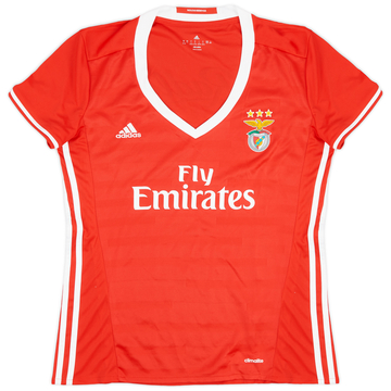 2016-17 Benfica Home Shirt - 9/10 - (Women's L)