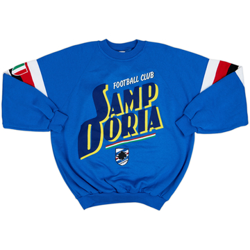 1990-91 Sampdoria Le Felpe Dei Grandi Club Sweat Top - 10/10 - (L)