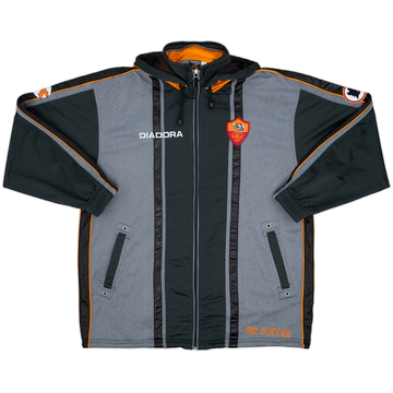 1998-00 Roma Diadora Hooded Track Jacket - 8/10 - (L)