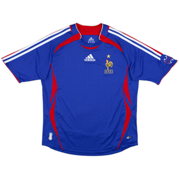 2006-07 France Home Shirt - 9/10 - (L.Boys)