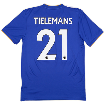 2018-19 Leicester Home Shirt Tielemans #21 (S)