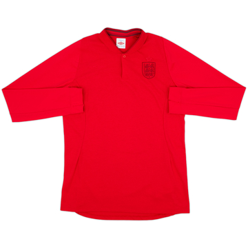 2010-11 England Special Edition Tonal L/S Shirt - 9/10 - (M)