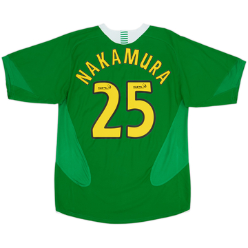 2005-06 Celtic Away Shirt Nakamura #25 - 4/10 - (M)