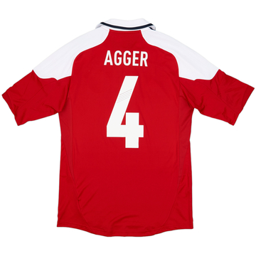 2012-13 Denmark Home Shirt Agger #4 (S)