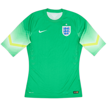 2014-15 England Authentic GK Shirt - 8/10 - (M)