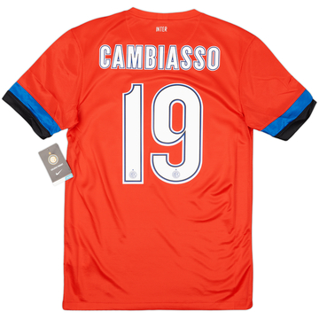 2012-13 Inter Milan Away Shirt Cambiasso #19 (S)