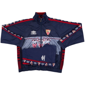 1995-96 Sevilla Umbro Tracksuit - 8/10 - (XL)