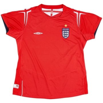 2004-06 England Away Shirt - 8/10 - (Women's L)