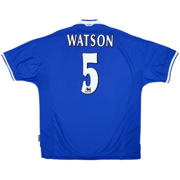 Camiseta de local del Everton 1999-00 Watson #5 - 8/10 - (XXL)