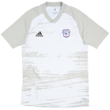 2020-21 Cardiff City adidas Training Shirt - 10/10 - (S)