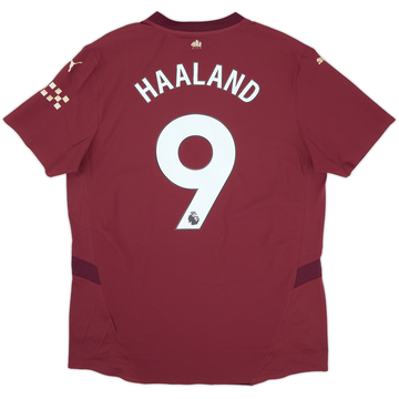 2024-25 Manchester City Authentic Third Shirt Haaland #9 (XXL)